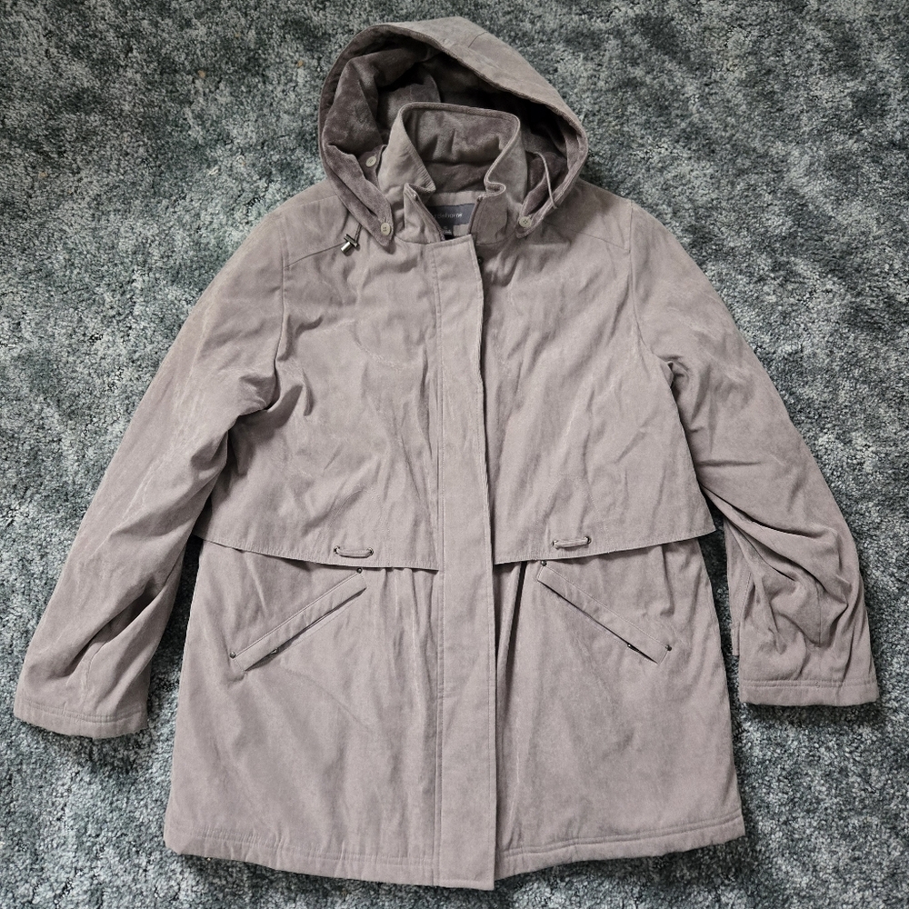 Vintage Liz Claiborne Women's Hooded Winter Coat